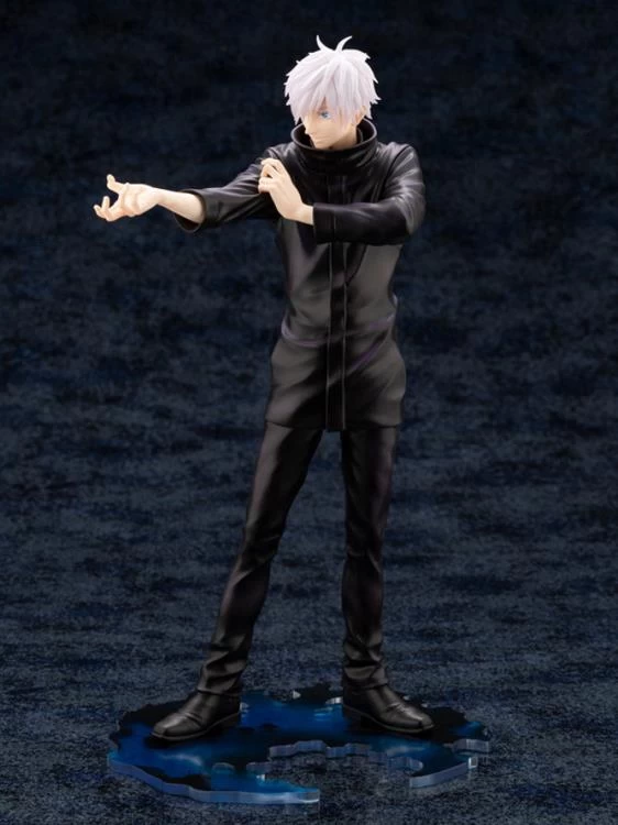 Kotobukiya 1/8 Jujutsu Kaisen Gojo Satoru ArtFX J Scale Statue PP930 W/ Bonus Face - Image 2