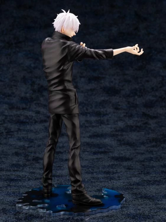Kotobukiya 1/8 Jujutsu Kaisen Gojo Satoru ArtFX J Scale Statue PP930 W/ Bonus Face - Image 4