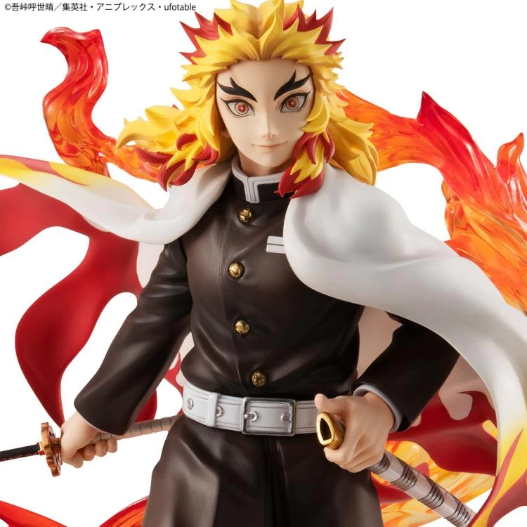 Megahouse G.E.M. Demon Slayer: Kimetsu No Yaiba Kyojuro Rengoku Figure Statue - Image 5