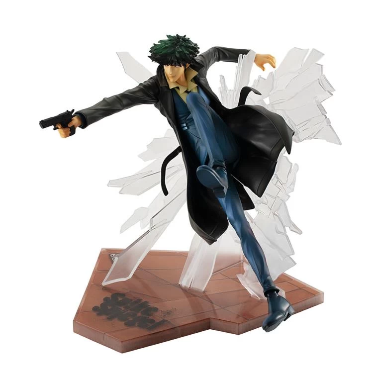 Megahouse Cowboy Bebop Spike Spiegel & Faye Valentine 1st Gig Set Of 2 Scale Statue Figure - Image 3