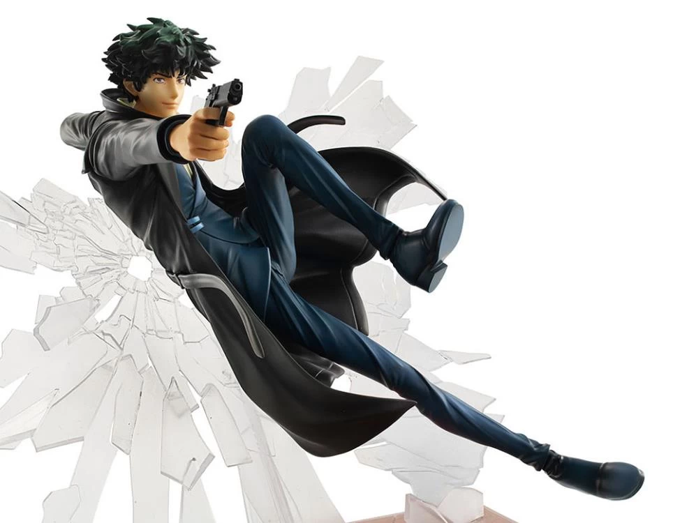 Megahouse Cowboy Bebop Spike Spiegel & Faye Valentine 1st Gig Set Of 2 Scale Statue Figure - Image 4