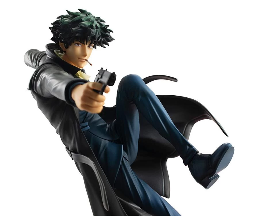Megahouse Cowboy Bebop Spike Spiegel & Faye Valentine 1st Gig Set Of 2 Scale Statue Figure - Image 5