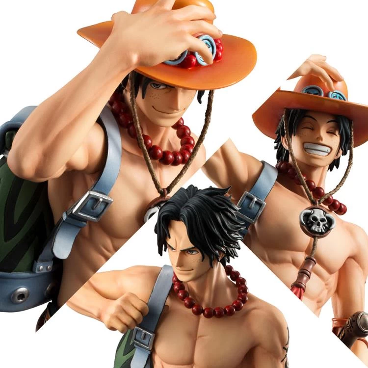 Megahouse POP Portrait Of Pirate One Piece Neo-DX Portgas D. Ace (10th Limited Ver.) Statue Figure Reissue - Image 10