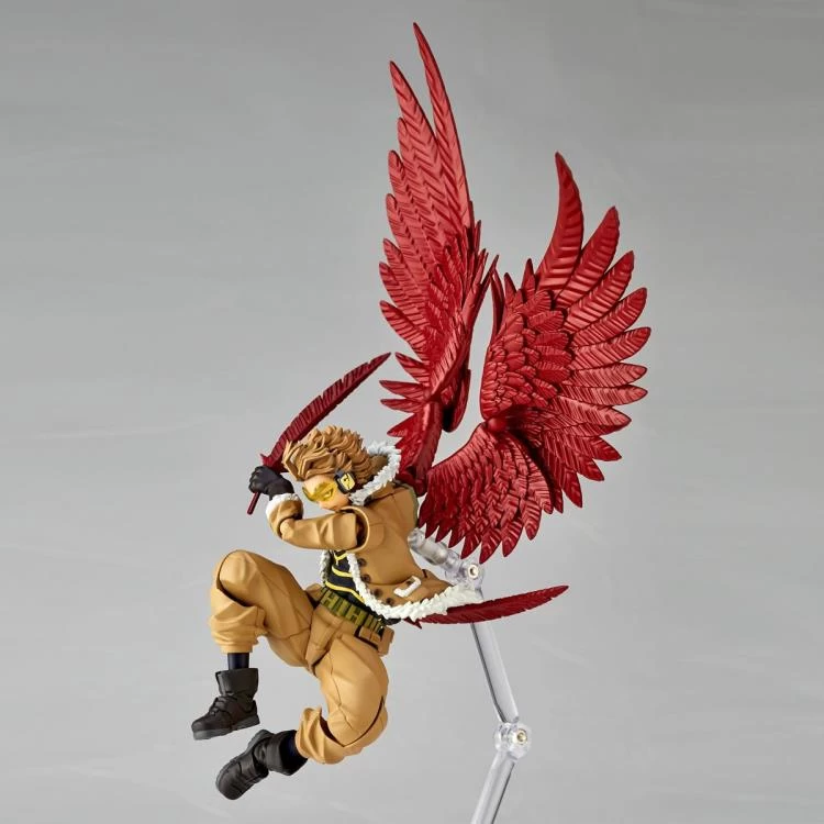 Amazing Yamaguchi Revoltech Figure Complex Hawks My Hero Academia - Image 8