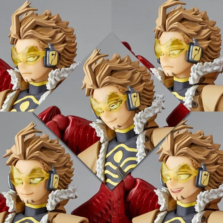Amazing Yamaguchi Revoltech Figure Complex Hawks My Hero Academia - Image 9