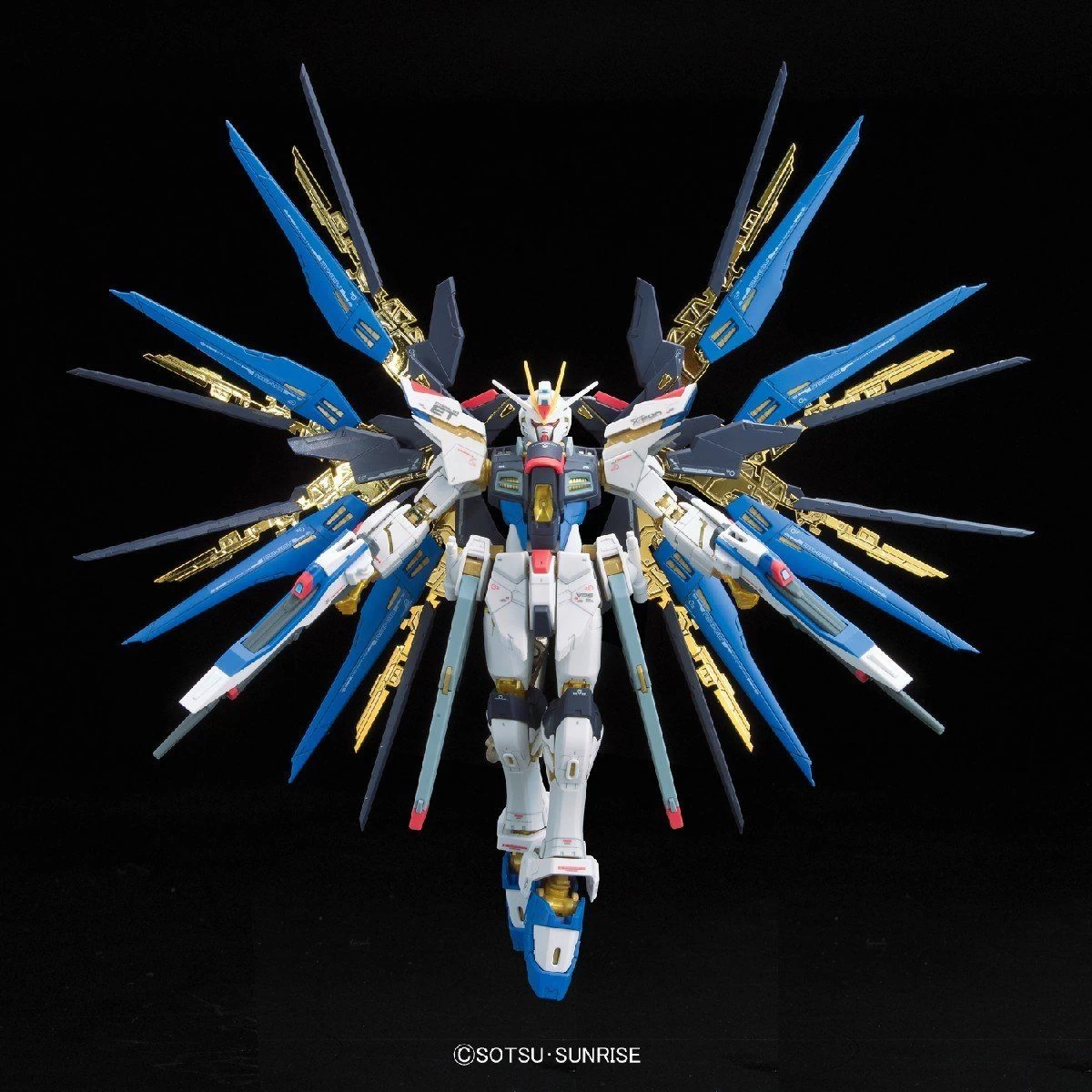 Bandai Gundam 1/144 RG #14 Seed Destiny ZGMF-X20A Strike Freedom Gundam Model Kit - Image 10