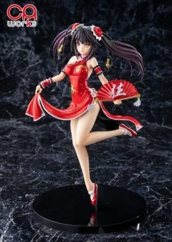 Chara-Ani 1/7 Kurumi Tokisaki: China Dress Ver. (Red Repaint Ver.) Scale Statue Figure