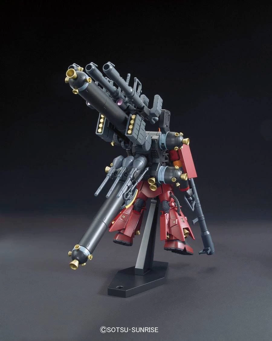 Bandai Gundam 1/144 HG Thunderbolt #09 MS-06R Zaku II High Mobility Type "Psycho Zaku" (Thunderbolt ONA Ver.) Model Kit - Image 2