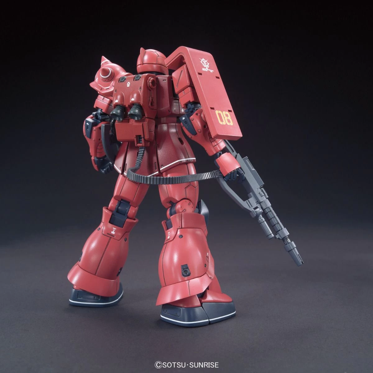 Bandai Gundam 1/144 HG The Origin #13 MS-05S Char Aznable Zaku I Model Kit - Image 2