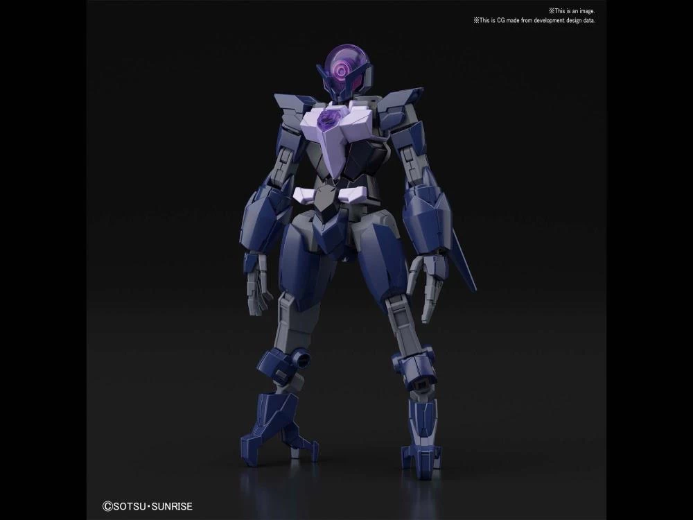 Bandai Gundam 1/144 HGBD:R #022 AGP-X1/E3 Alus Earthree Gundam Model Kit - Image 4