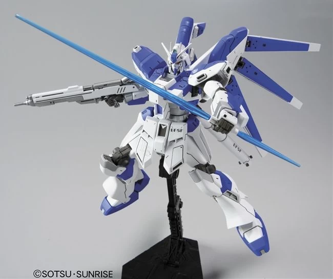 Bandai Gundam 1/144 HGUC Beltorchika's Children #095 RX-93-V2 Hi-Nu Model Kit - Image 3