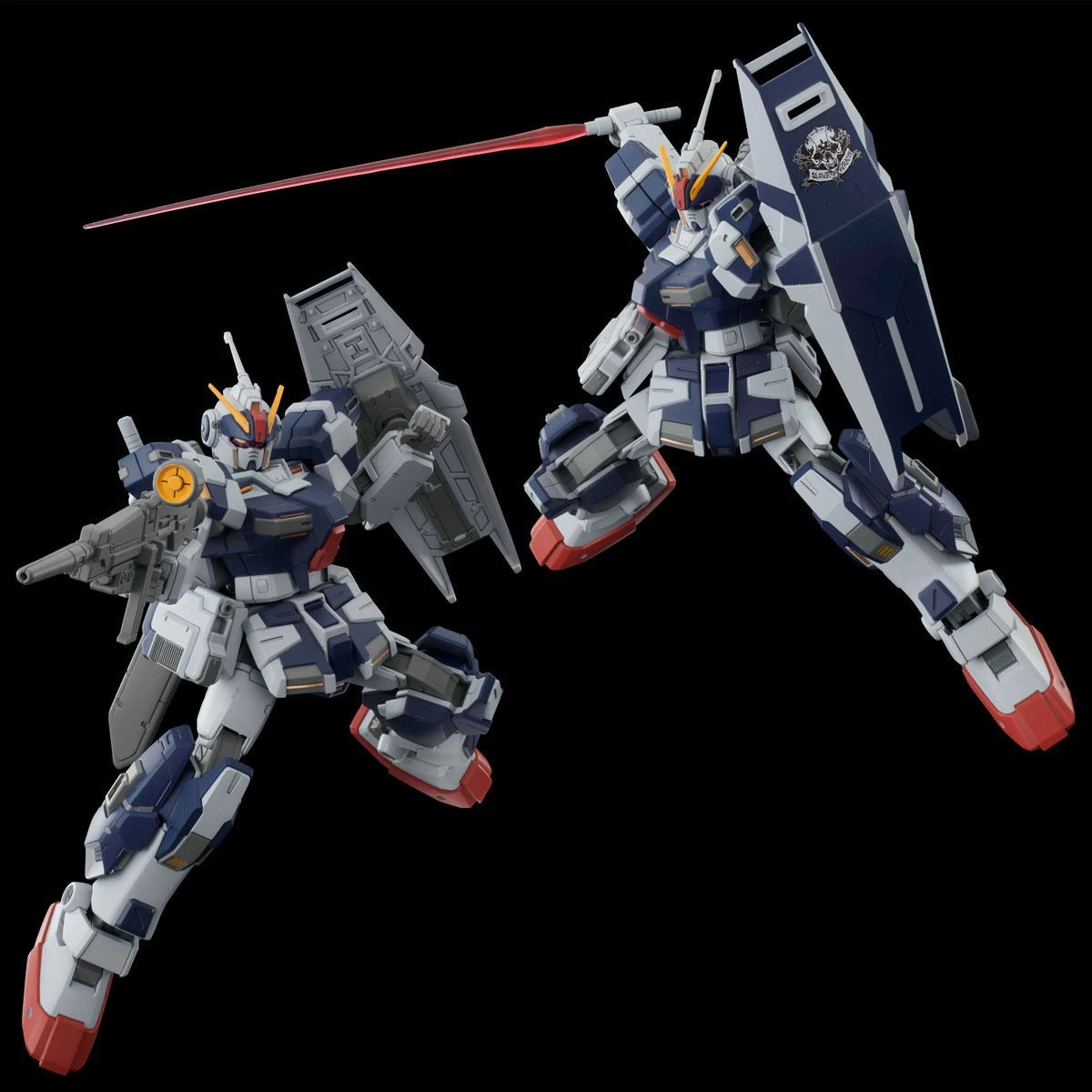 Bandai Gundam 1/144 HGUC Mobile Suit Gundam Side Story Mising Link RX-80PR-2 Pale Rider Cavalry Model Kit Exclusive - Image 2