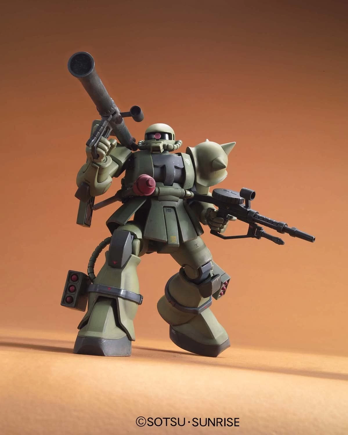 Bandai Gundam 1/144 HG UC Hard Graph MS-06 Zaku The Ground War Set Model Kit - Image 3