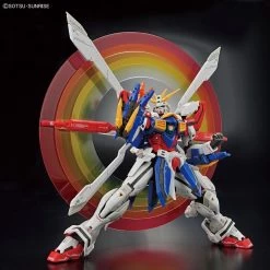 Bandai Gundam 1/144 RG #37 G Gundam GF13-017NJII God Gundam (Burning Gundam) Model Kit