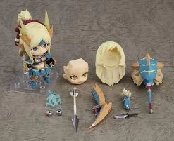 GOOD SMILE COMPANY Nendoroid #1407-DX Hunter (Female Zinogre Alpha Armor Ver.) Monster Hunter World: Iceborne
