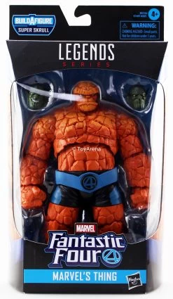 Hasbro Marvel Legends Fantastic Four The Thing BAF Super Skrull Action Figures