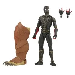 Hasbro Marvel Legends Spider-Man: No Way Home Wave Black And Gold Suit Spider-Man (Marvel's Armadillo BAF)