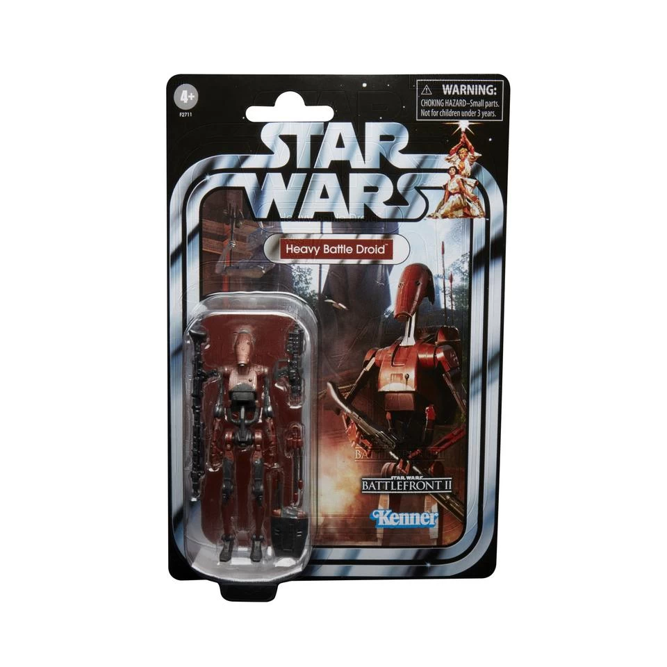 Hasbro Star Wars Vintage Collection Gaming Greats Heavy Battle Droid VC193 3.75" Action Figure - Image 6