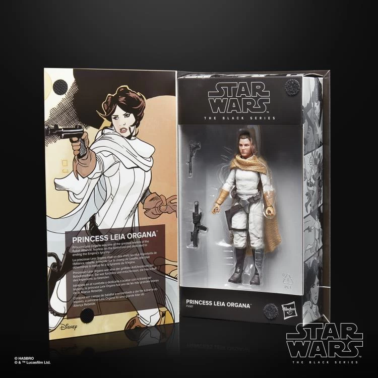 Hasbro Star Wars Black Series Comic Book Package Princess Leia Organa 6 Inch Action Figure - Image 7