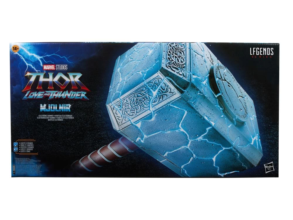 Hasbro Marvel Legends Thor: Love And Thunder Mjolnir Prop Replica - Image 8