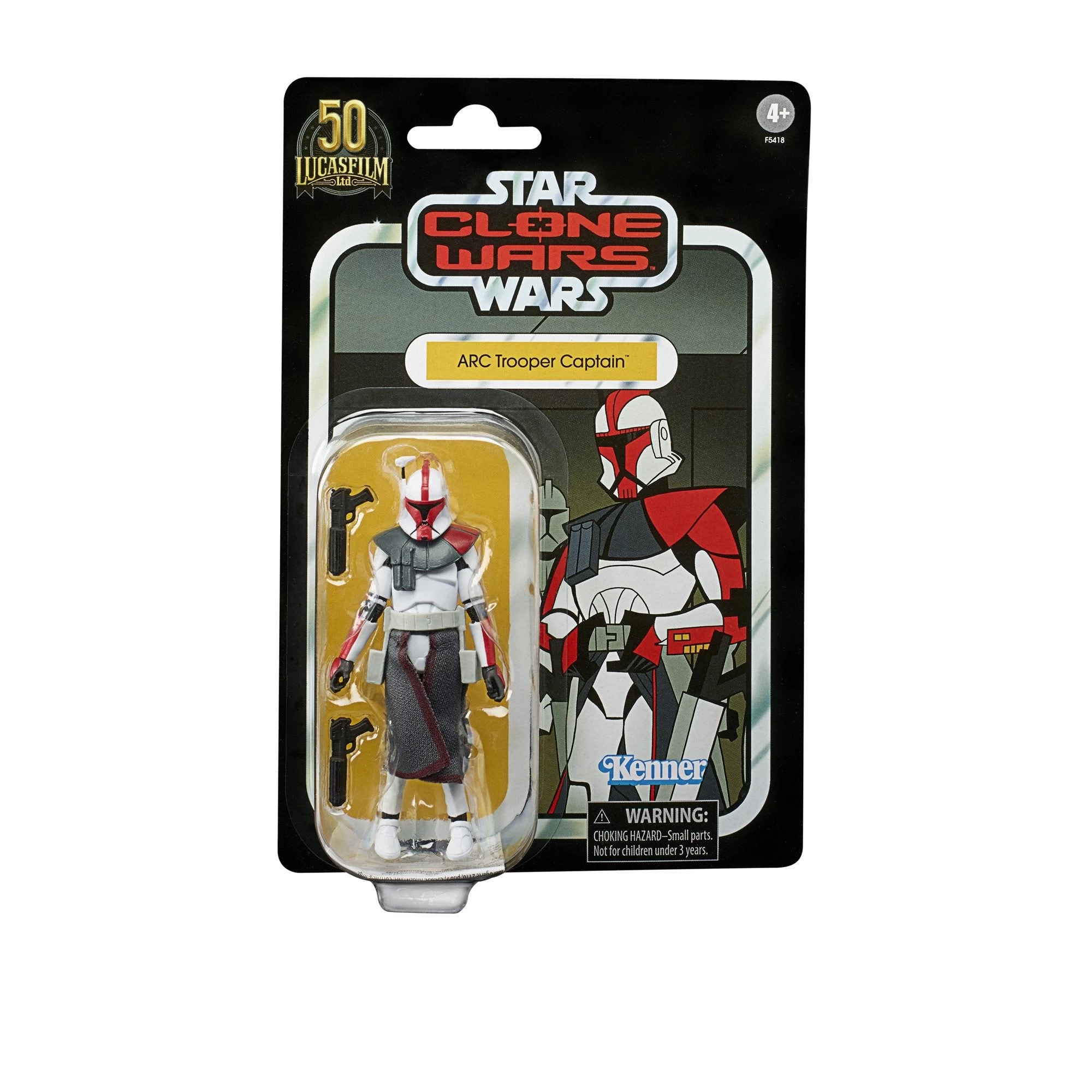 Hasbro Star Wars Vintage Collection Clone Wars Arc Trooper Captain VC213 3.75" Walmart Exclusive Action Figure - Image 3