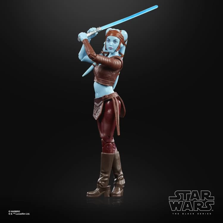 Hasbro Star Wars Black Series Attack Of The Clones #03 Aayla Secura 6 Inch Action Figure - Image 2