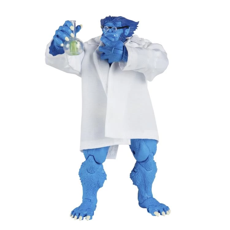 Hasbro Marvel Legends Retro Series The Uncanny X-Men Beast (Blue Lab Coat) Action Figure - Image 3