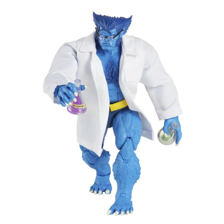 Hasbro Marvel Legends Retro Series The Uncanny X-Men Beast (Blue Lab Coat) Action Figure - Image 2
