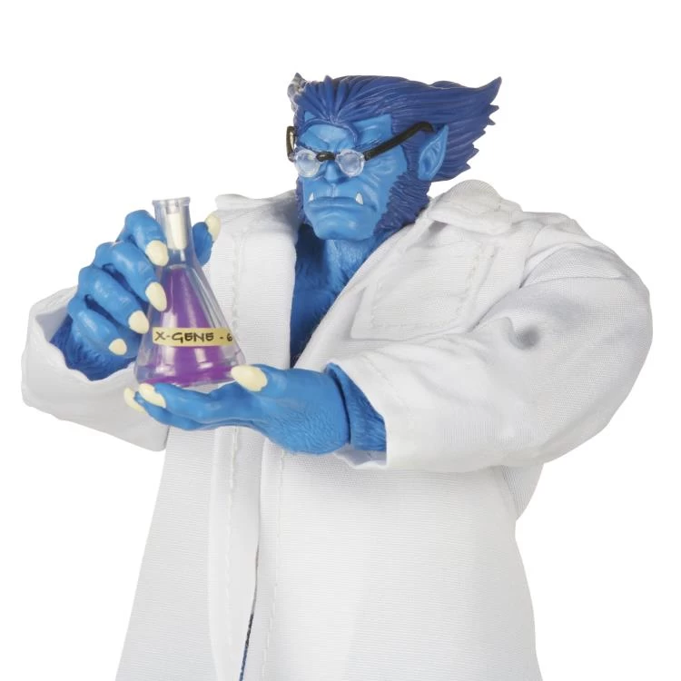 Hasbro Marvel Legends Retro Series The Uncanny X-Men Beast (Blue Lab Coat) Action Figure - Image 4