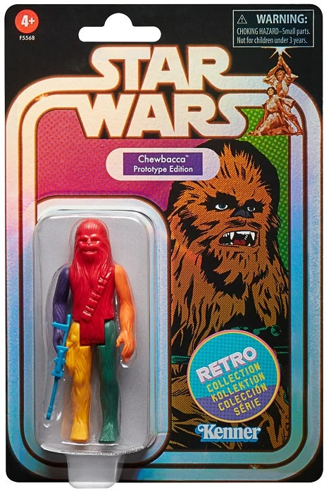 Hasbro Star Wars Retro Collection Chewbacca Prototype Edition 3.75" Action Figure - Image 4