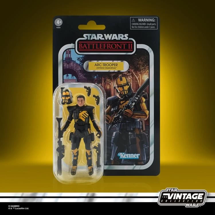 Hasbro Star Wars Vintage Collection Battlefront II Arc Trooper (Umbra Operative) VC237 3.75" Action Figure - Image 8
