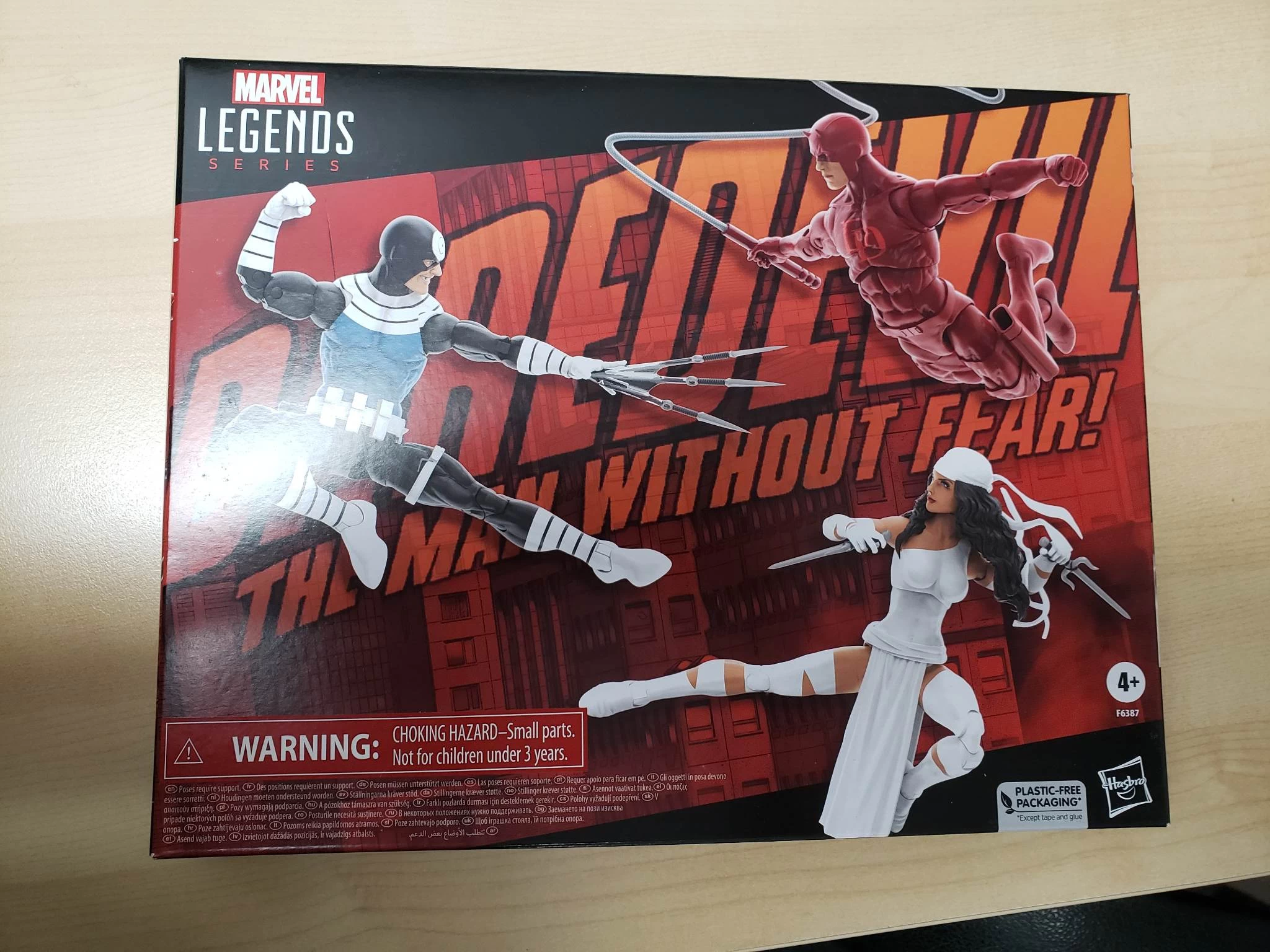 Hasbro Marvel Legends Daredevil, Elektra, & Marvel's Bullseye 3 Pack Action Figure Exclusive