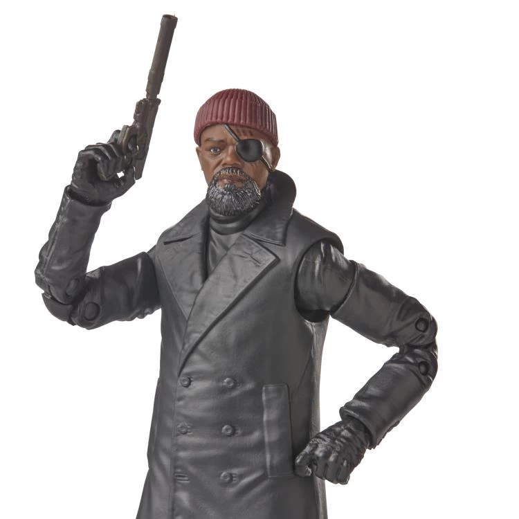 Hasbro Marvel Legends Disney+ Wave Secret Invasion Nick Fury (BAF Hydra Stomper) Action Figure - Image 5
