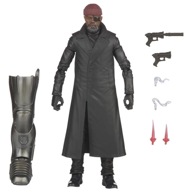 Hasbro Marvel Legends Disney+ Wave Secret Invasion Nick Fury (BAF Hydra Stomper) Action Figure