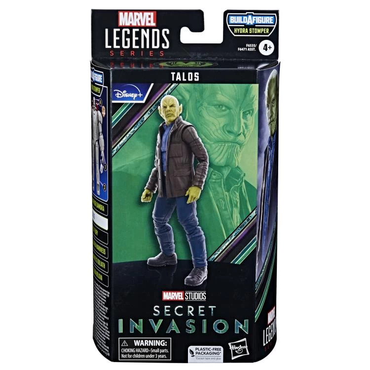 Hasbro Marvel Legends Disney+ Wave Secret Invasion Talos (BAF Hydra Stomper) Action Figure - Image 7