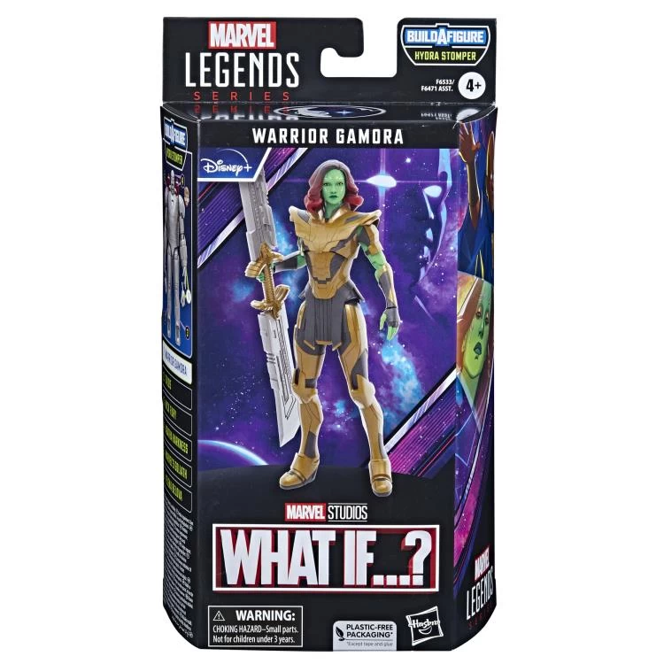 Hasbro Marvel Legends Disney+ Wave What IF...? Warrior Gamora (BAF Hydra Stomper) Action Figure - Image 6