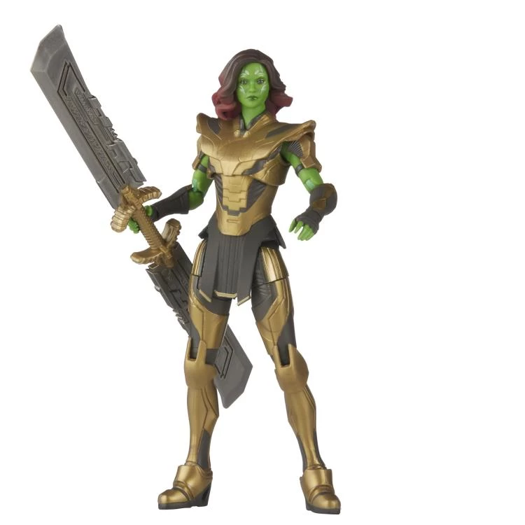 Hasbro Marvel Legends Disney+ Wave What IF...? Warrior Gamora (BAF Hydra Stomper) Action Figure - Image 2