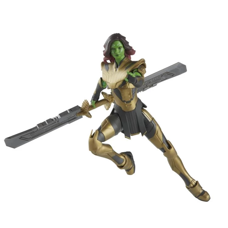 Hasbro Marvel Legends Disney+ Wave What IF...? Warrior Gamora (BAF Hydra Stomper) Action Figure - Image 4