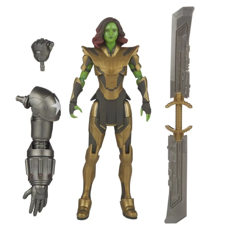 Hasbro Marvel Legends Disney+ Wave What IF...? Warrior Gamora (BAF Hydra Stomper) Action Figure