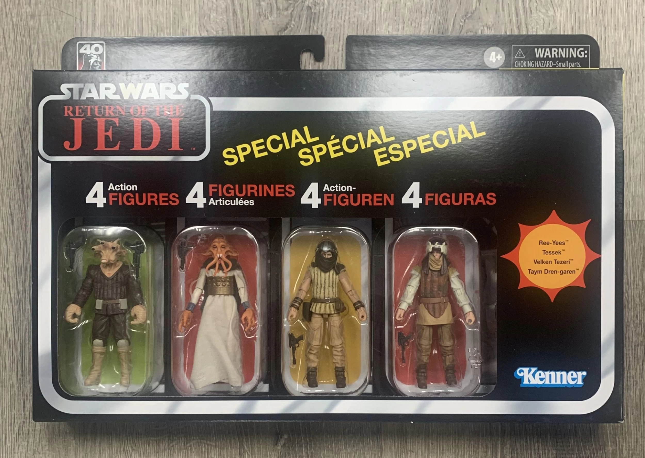 Hasbro Star Wars Vintage Collection Jabba Court Denizens 4's Tessek 3.75" Set Action Figure - Image 2