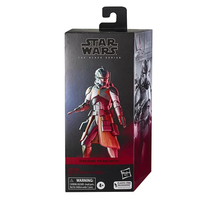 Hasbro Star Wars Black Series The Bad Batch #17 Echo (Mercenary Gear) 6 Inch Action Figure - Image 5
