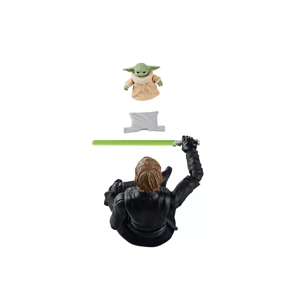 Hasbro Star Wars Black Series Vintage Collection Luke Skywalker And Grogu F8303 3.75" 2-Pack Action Figure - Image 4