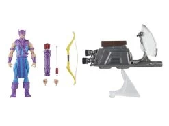 Hasbro Marvel Legends 60th Anniversary Avengers Beyond Earth's Mightiest Hawkeye With Sky-Cycle Action Figure