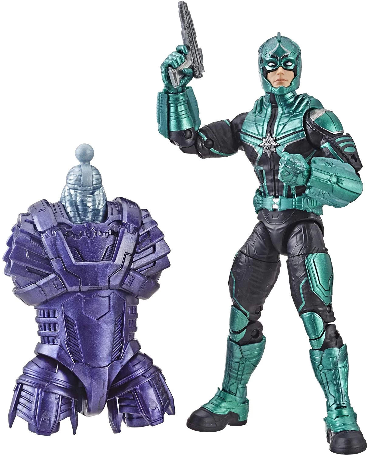 Hasbro Marvel Legends Captain Marvel Series Yon Rogg Kree Sentry BAF Wave Action Figure - Image 2