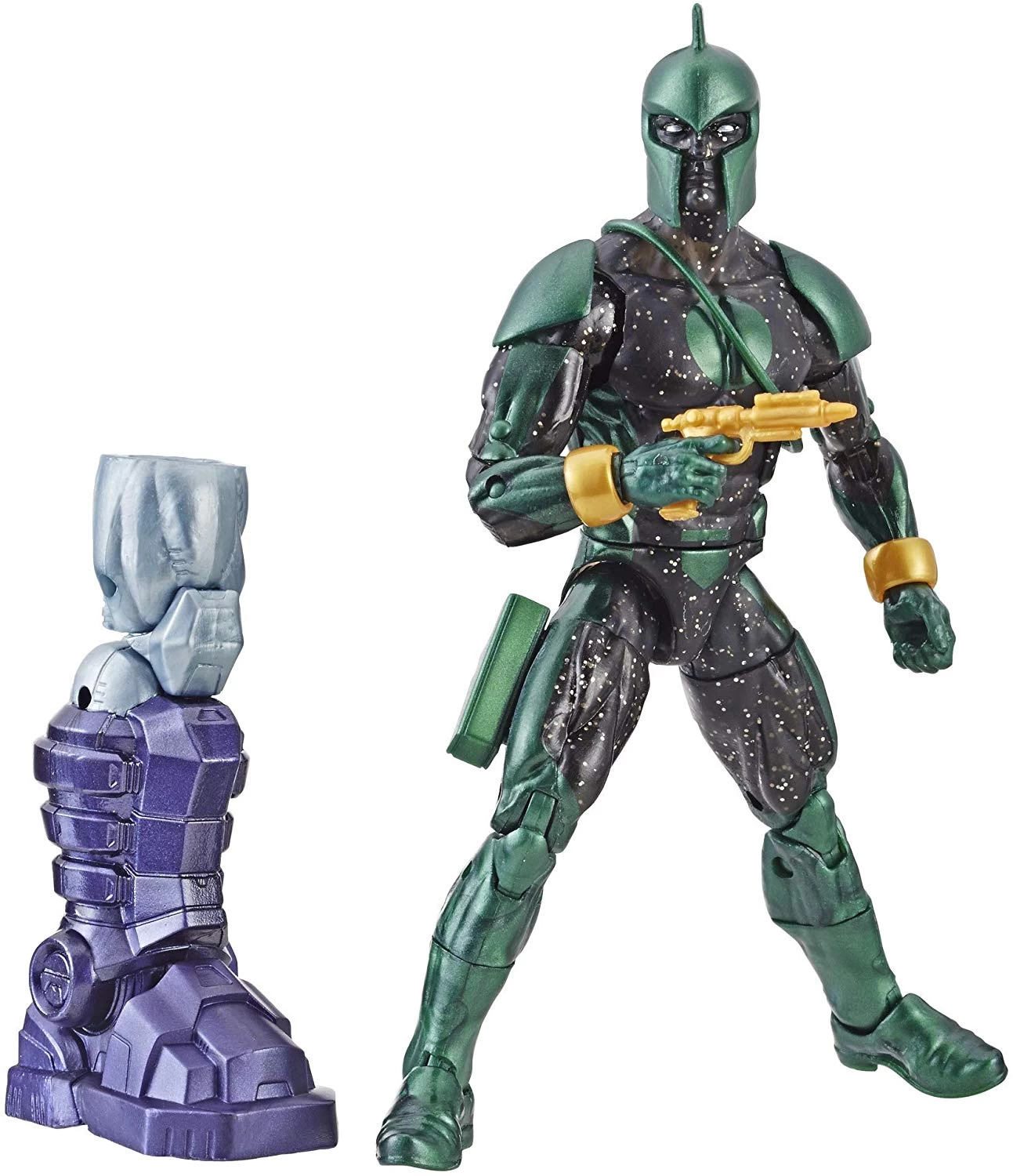 Hasbro Marvel Legends Captain Marvel Series Genis-Vell Kree Sentry BAF Wave Action Figure - Image 2