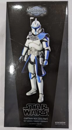 Sideshow Collectible 1/6 Star Wars Militaries Of Star Wars 501st Legion Torrent Company Captain Rex [CC-7567] Sixth Scale Figure *Open Box*