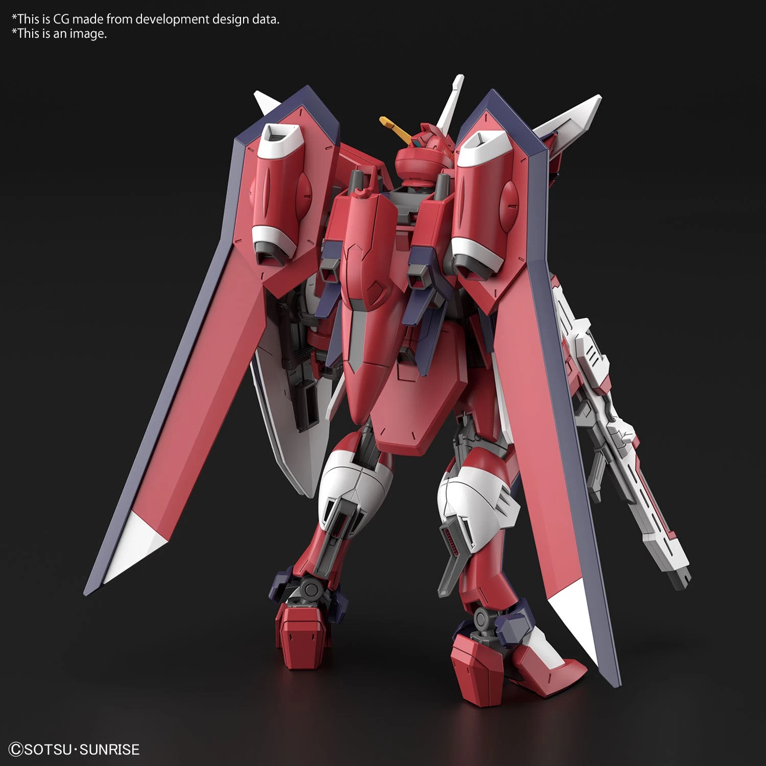 Bandai Gundam 1/144 Seed Freedom #XX STTS-808 Immortal Justice Gundam Model Kit - Image 2
